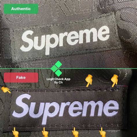 fake supreme bag shop|how to identify a fake supreme.